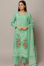 Ferdous Lawn Pure Cotton Three Piece - TP1003