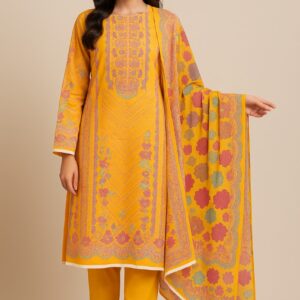 Ferdous Lawn Pure Cotton Three Piece - TP1008