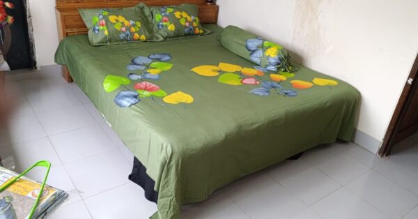 (RTP) Twill -Panel Fabric Bedsheet - BS1010 - Image 4