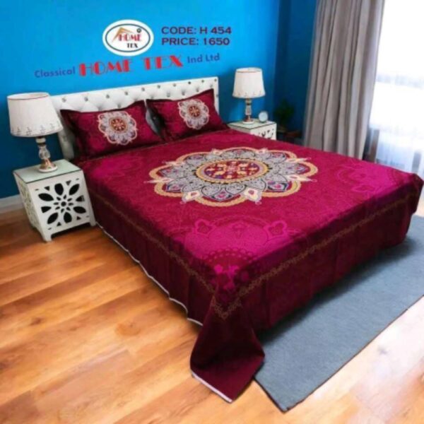 (RTP) Twill -Panel Fabric Bedsheet